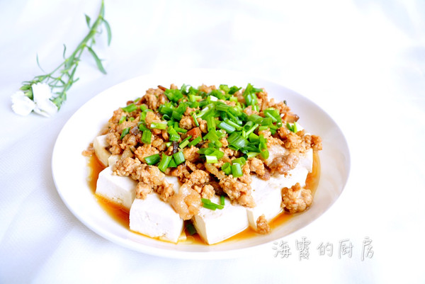 肉末蒸豆腐