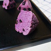 黑加仑紫薯糯米糕的做法图解9