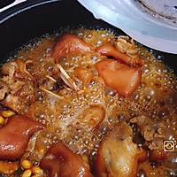 满满胶原蛋白的黄豆焖猪蹄的做法图解15