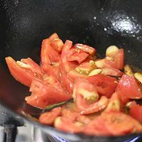 番茄炒丝瓜的做法图解6