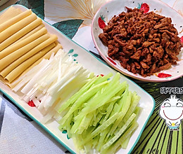 家庭版京酱肉丝好吃爆的做法