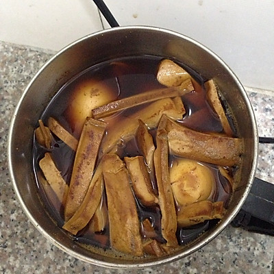 电热杯煮卤豆干，鸡蛋，熬夜小吃，早点佳品