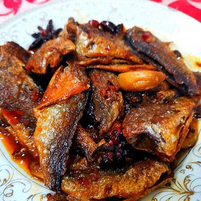 记忆的小黄花~红烧香酥小黄花鱼~