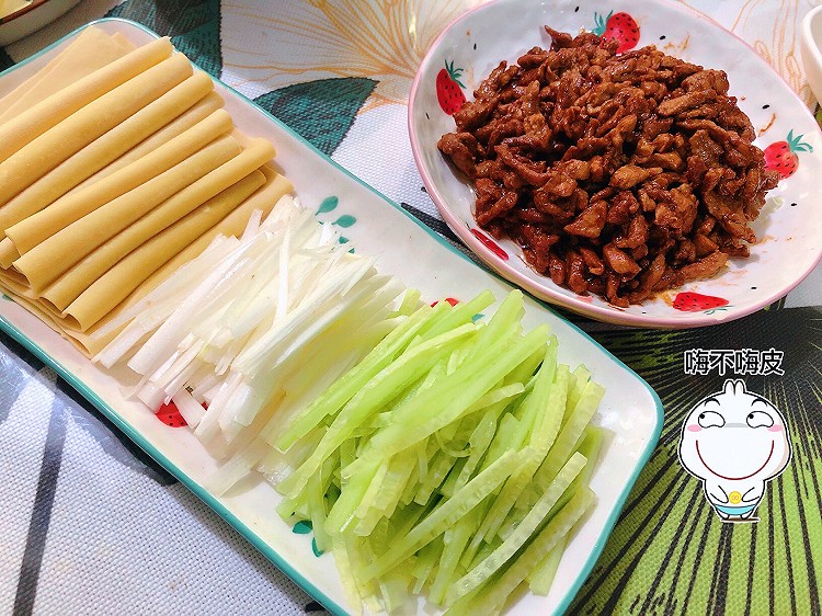 家庭版京酱肉丝好吃爆的做法