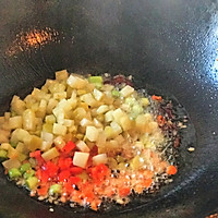酸菜炒鸭血的做法图解5