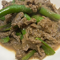 #我家乡的酱油美食#尖椒炒牛肉的做法图解5