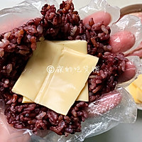 #秋天怎么吃#芝士培根烤糙米饭团的做法图解6
