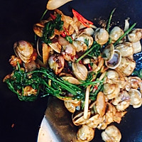 辣炒蚌仔的做法图解8