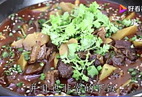 麻辣牛肉烧牛筋的做法