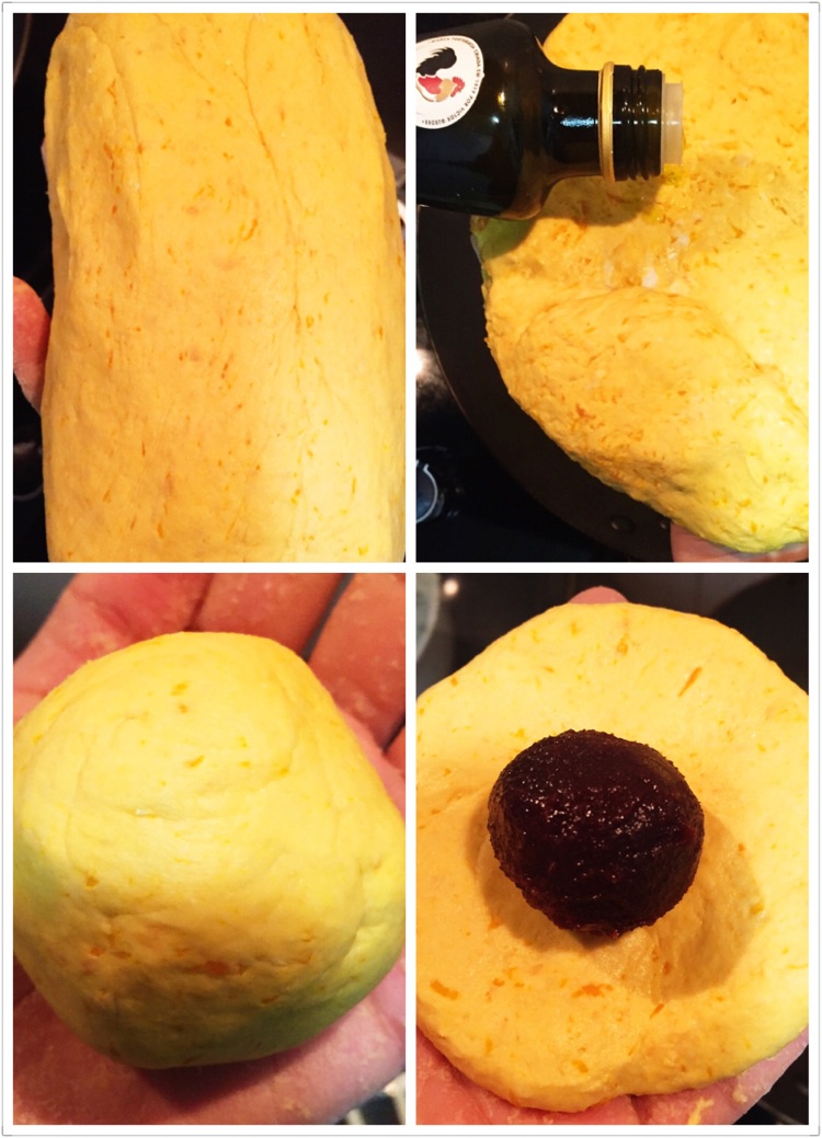 宝宝爱吃的椰蓉南瓜糯米糍#橄露贝贝橄榄油试用#的做法图解6