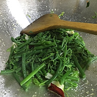#时鲜蔬菜#炒瓜尖的做法图解4