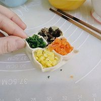 喜庆年菜四喜蒸饺❗️颜色夺目皮薄馅嫩❗️做法超详细的做法图解11