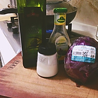#快手菜#油醋紫甘蓝的做法图解1