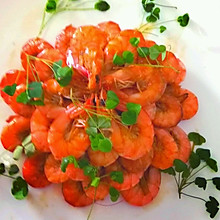 富贵花开虾《红烧海对虾》