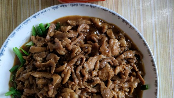 京酱肉丝～