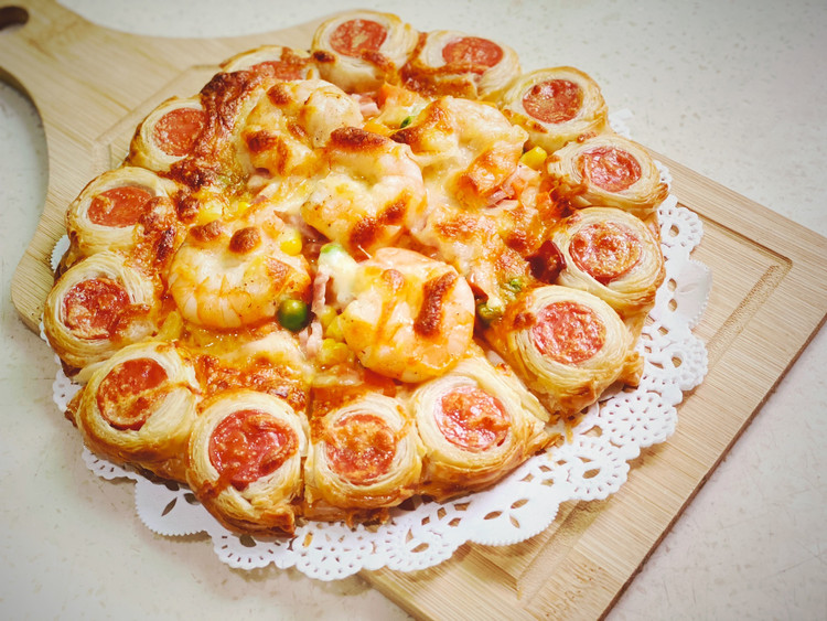 手抓饼版pizza的做法