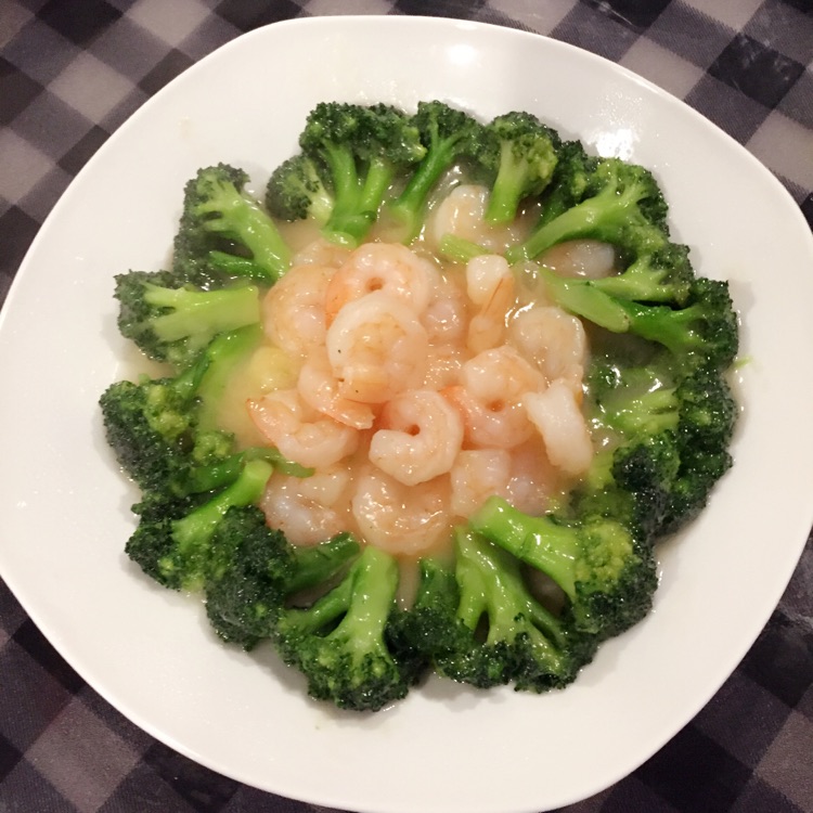 虾仁西兰花的做法图解9