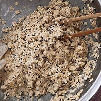 无油无糖燕麦芝麻饼干的做法图解2
