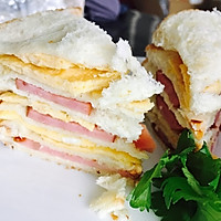 周末早餐—小小三明治的做法图解5
