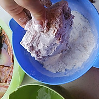 炸脆皮鸡架的做法图解4