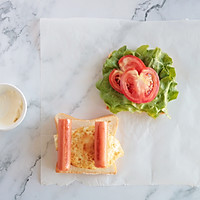 营养满分-两款基础三明治的做法图解4