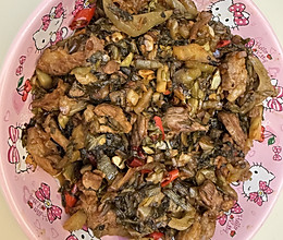酸菜炒肉的做法