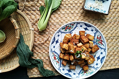 鲜香煎豆腐
