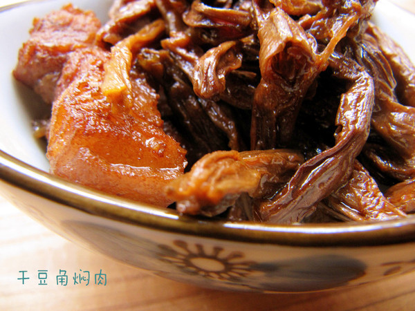 下饭菜——豆角干焖肉