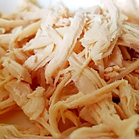 鸡丝菠菜#春季食材大比拼#的做法图解4