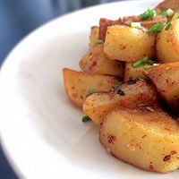 香煎土豆的做法图解8