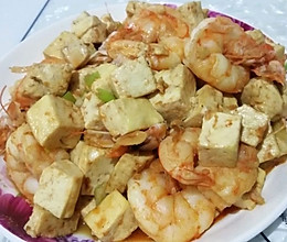 虾仁豆腐的做法
