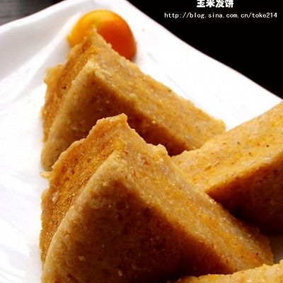 煮妇用剩米饭对付通胀——玉米面发饼（两吃）