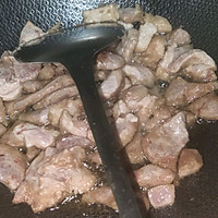 双椒炒猪肉猪肝的做法图解3