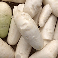 脆生生的又下饭的腌萝卜丁儿（萝卜干）的做法图解1