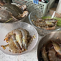白灼基围虾的做法图解1