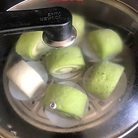 菠菜汁花卷的做法图解22