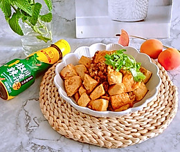#豪吉小香风 做菜超吃香#川香肉沫豆腐的做法