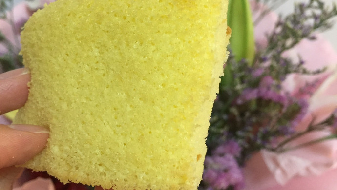 不加油不用分离蛋清的八寸海绵蛋糕