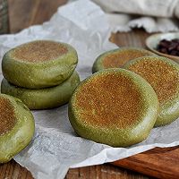 抹茶蜜豆面包（煎锅版）#带着美食去踏青#的做法图解12