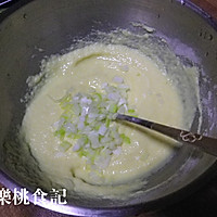 葱香豆渣饼的做法图解3