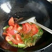 西红柿炒瓜片的做法图解5