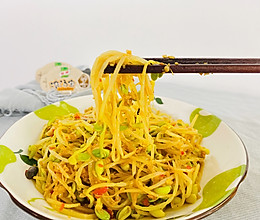 #橄榄中国味 感恩添美味#酸辣豆芽菜的做法