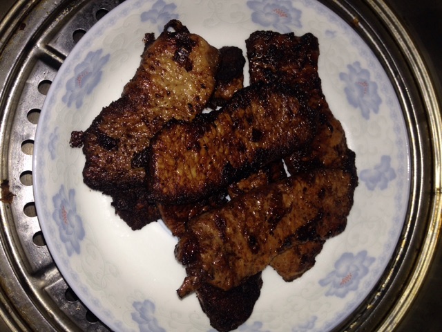 电饼铛煎肉