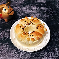萌香牛奶小餐包～六六大顺的做法图解10