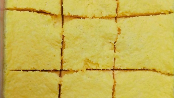 胡萝卜蛋黄蒸糕