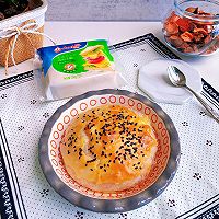 #pick哪种真芝味-爆浆流心#火龙果爆浆芝心饼的做法图解9