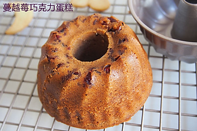 蔓越莓巧克力蛋糕+