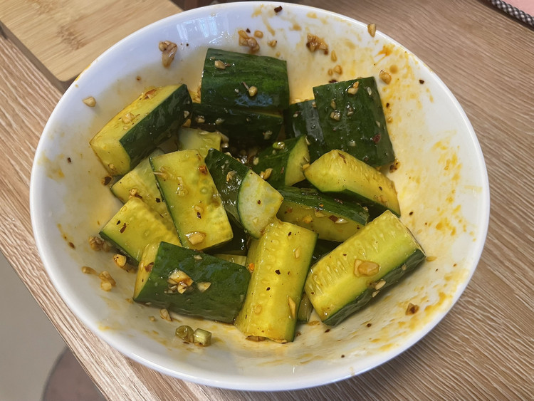 凉拌黄瓜的做法