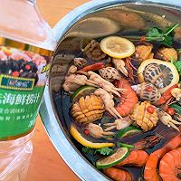 #珍选捞汁 健康轻食季#海鲜自助的做法图解6