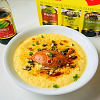 #轻食三剑客 嗨吃不怕胖#螃蟹蒸蛋的做法图解9